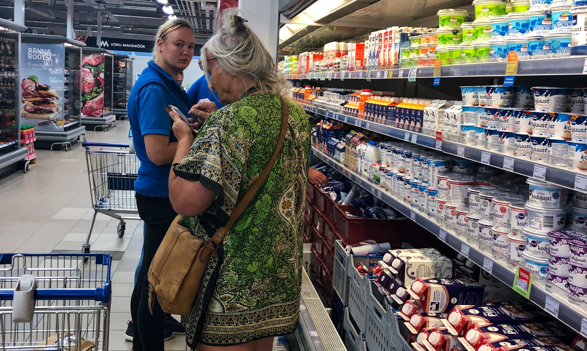 Das Baltikum ist übersät mit Supermärkten. Das Angebot ist riesig und gut.