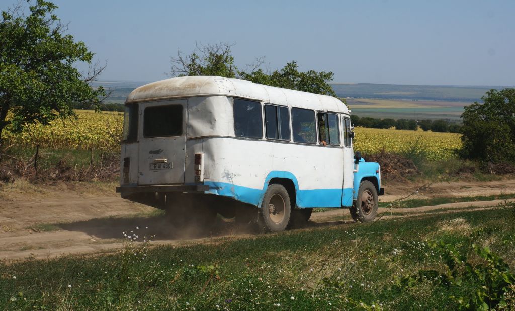 Linienbus in Moldawien